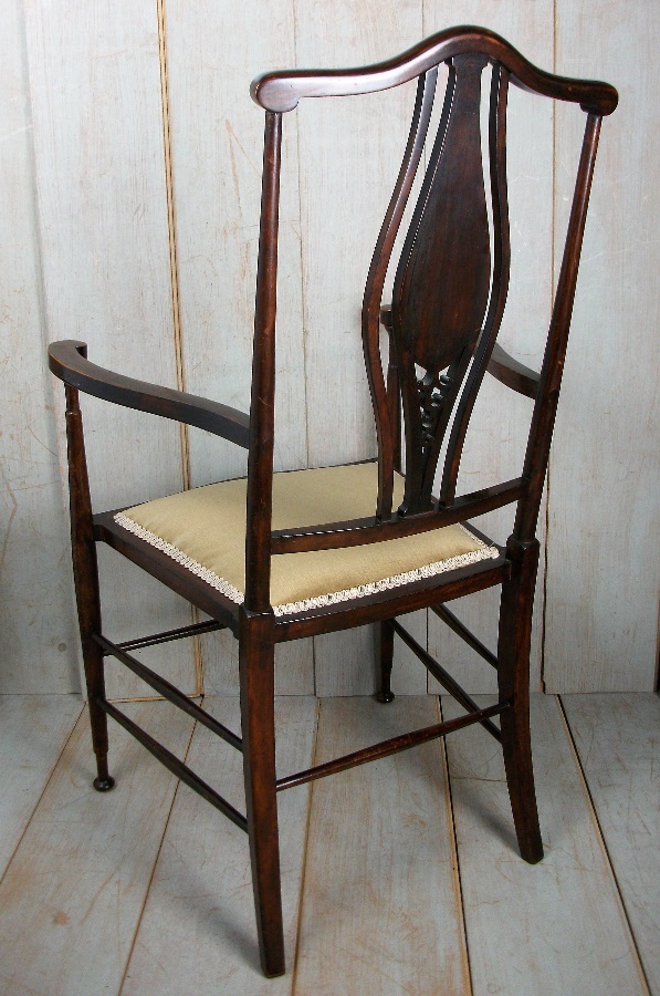 Arts and Crafts Bedroom Armchair